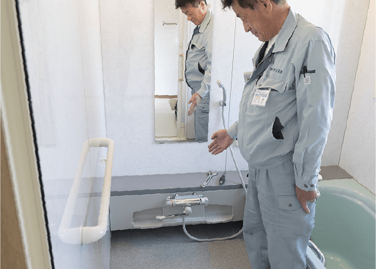 故障内容を聞き取りします