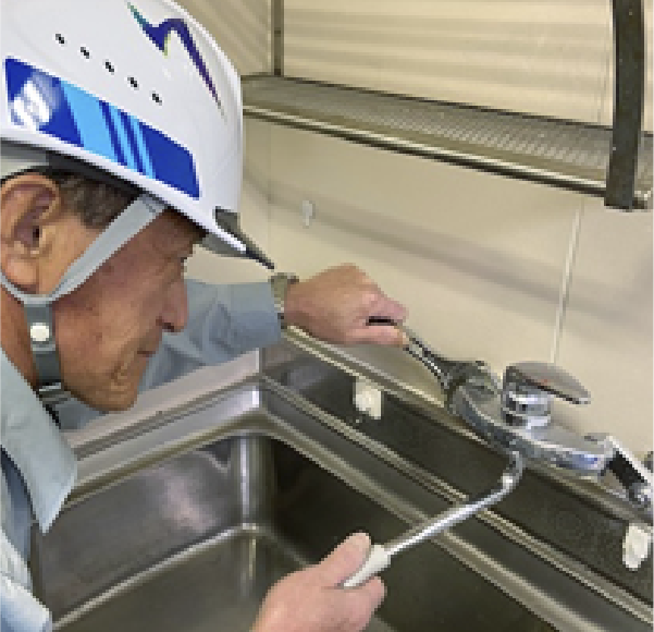 キッチンの修理